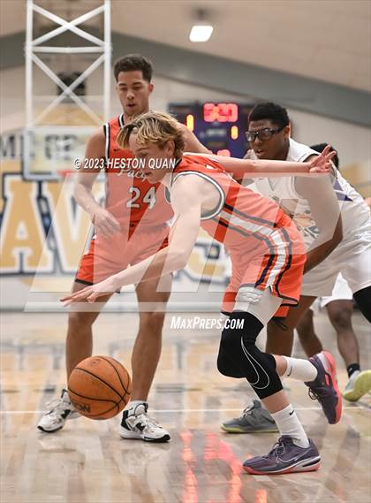 Thumbnail 3 in Lynwood vs. Pacifica Christian/Orange County (MLK Classic) photogallery.
