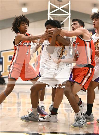 Thumbnail 3 in Lynwood vs. Pacifica Christian/Orange County (MLK Classic) photogallery.