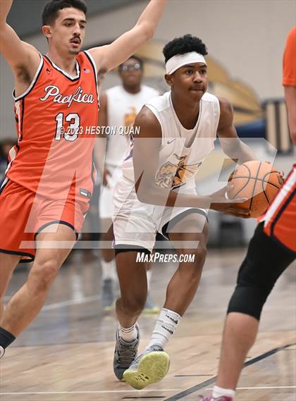 Thumbnail 2 in Lynwood vs. Pacifica Christian/Orange County (MLK Classic) photogallery.