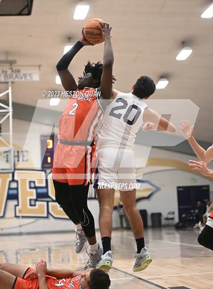 Thumbnail 1 in Lynwood vs. Pacifica Christian/Orange County (MLK Classic) photogallery.