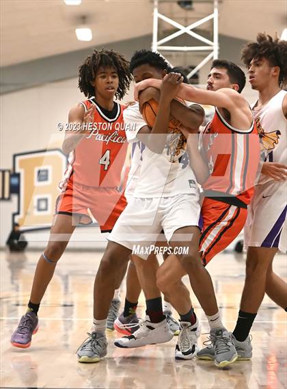 Thumbnail 2 in Lynwood vs. Pacifica Christian/Orange County (MLK Classic) photogallery.