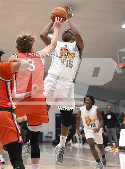 Thumbnail 2 in Lynwood vs. Pacifica Christian/Orange County (MLK Classic) photogallery.