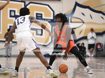Thumbnail 1 in Lynwood vs. Pacifica Christian/Orange County (MLK Classic) photogallery.