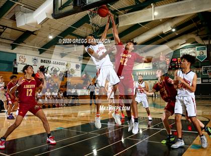 Thumbnail 2 in Cosumnes Oaks vs Liberty (Adidas Challenge) photogallery.