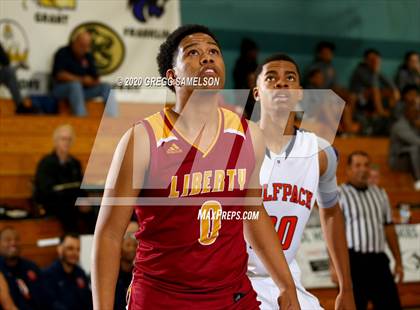Thumbnail 3 in Cosumnes Oaks vs Liberty (Adidas Challenge) photogallery.
