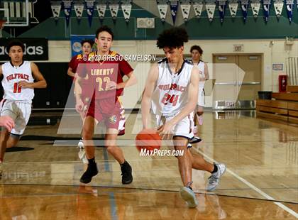 Thumbnail 2 in Cosumnes Oaks vs Liberty (Adidas Challenge) photogallery.