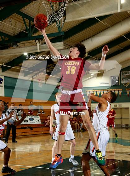 Thumbnail 2 in Cosumnes Oaks vs Liberty (Adidas Challenge) photogallery.