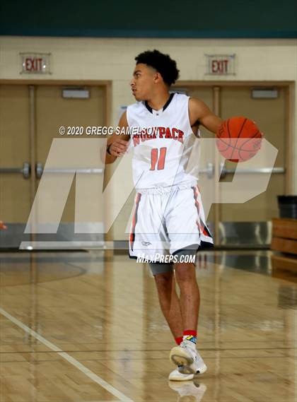 Thumbnail 3 in Cosumnes Oaks vs Liberty (Adidas Challenge) photogallery.