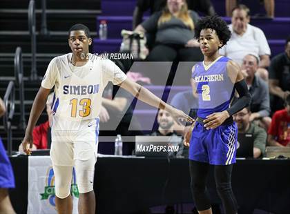 Thumbnail 1 in Simeon vs. McEachern (City of Palms Classic) photogallery.