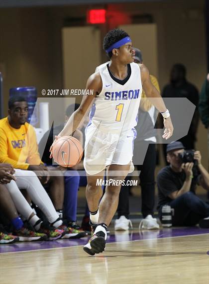 Thumbnail 3 in Simeon vs. McEachern (City of Palms Classic) photogallery.