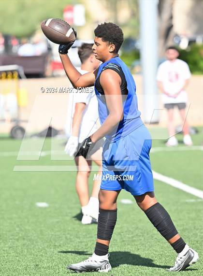 Thumbnail 2 in Paradise Honors vs. Morenci (ACU 7v7 Tournament) photogallery.