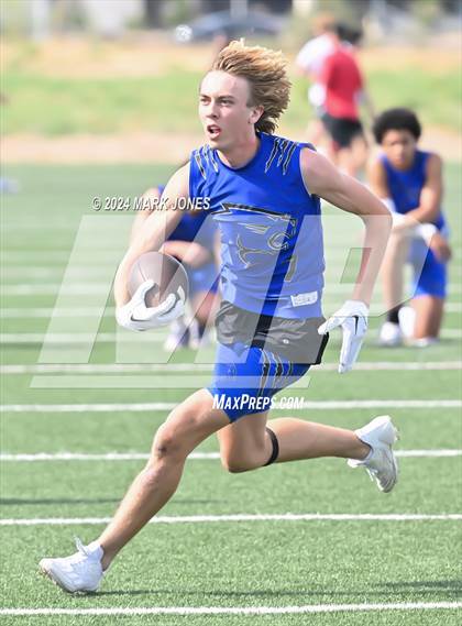 Thumbnail 3 in Paradise Honors vs. Morenci (ACU 7v7 Tournament) photogallery.