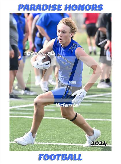 Thumbnail 3 in Paradise Honors vs. Morenci (ACU 7v7 Tournament) photogallery.