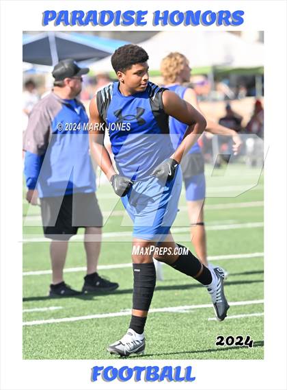 Thumbnail 3 in Paradise Honors vs. Morenci (ACU 7v7 Tournament) photogallery.