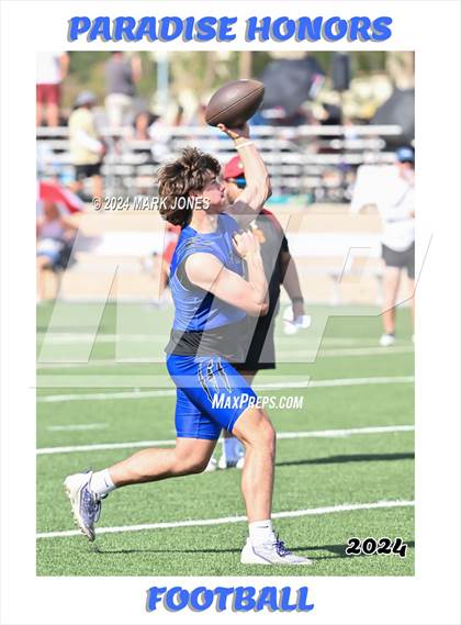 Thumbnail 1 in Paradise Honors vs. Morenci (ACU 7v7 Tournament) photogallery.
