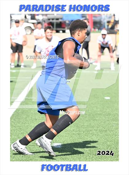 Thumbnail 1 in Paradise Honors vs. Morenci (ACU 7v7 Tournament) photogallery.