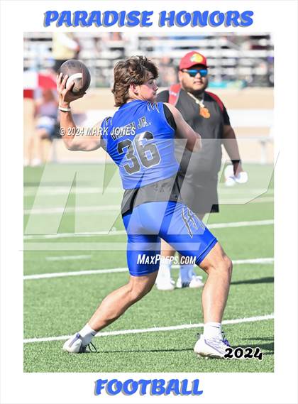 Thumbnail 3 in Paradise Honors vs. Morenci (ACU 7v7 Tournament) photogallery.