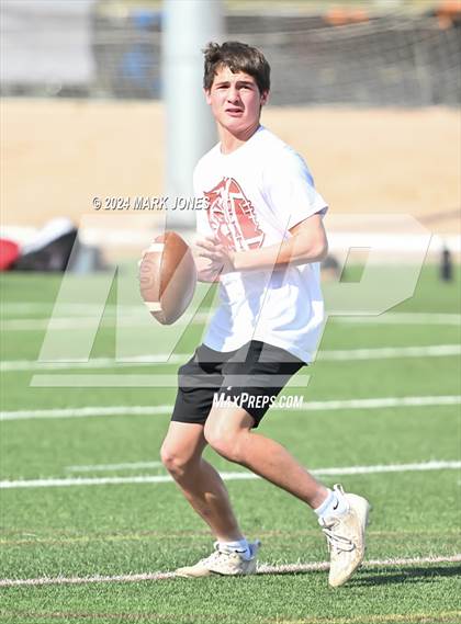 Thumbnail 3 in Paradise Honors vs. Morenci (ACU 7v7 Tournament) photogallery.