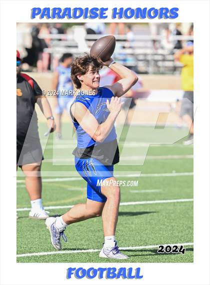 Thumbnail 3 in Paradise Honors vs. Morenci (ACU 7v7 Tournament) photogallery.