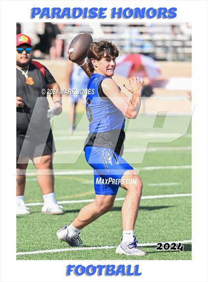 Thumbnail 1 in Paradise Honors vs. Morenci (ACU 7v7 Tournament) photogallery.