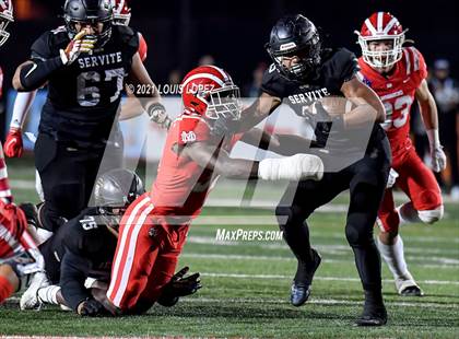Thumbnail 2 in Mater Dei vs. Servite (CIF SS DIV 1 Championship) photogallery.