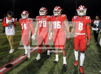 Thumbnail 3 in Mater Dei vs. Servite (CIF SS DIV 1 Championship) photogallery.
