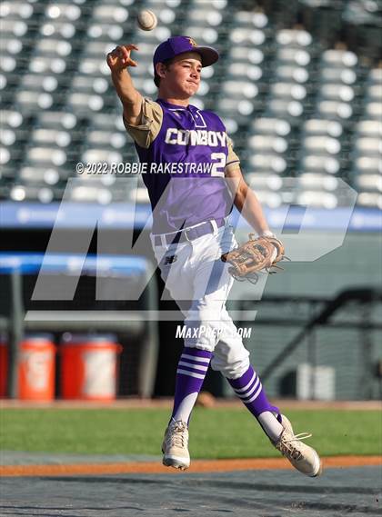 Thumbnail 3 in Nazareth vs. D'Hanis (UIL 1A Baseball Final) photogallery.