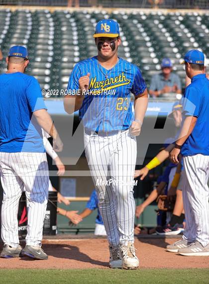 Thumbnail 3 in Nazareth vs. D'Hanis (UIL 1A Baseball Final) photogallery.