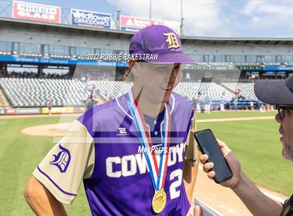 Thumbnail 2 in Nazareth vs. D'Hanis (UIL 1A Baseball Final) photogallery.