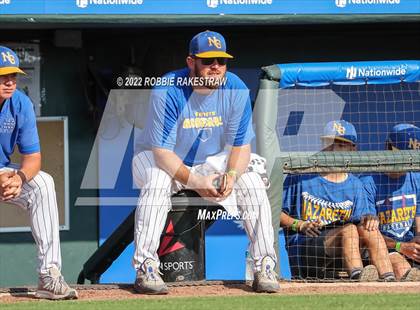Thumbnail 1 in Nazareth vs. D'Hanis (UIL 1A Baseball Final) photogallery.