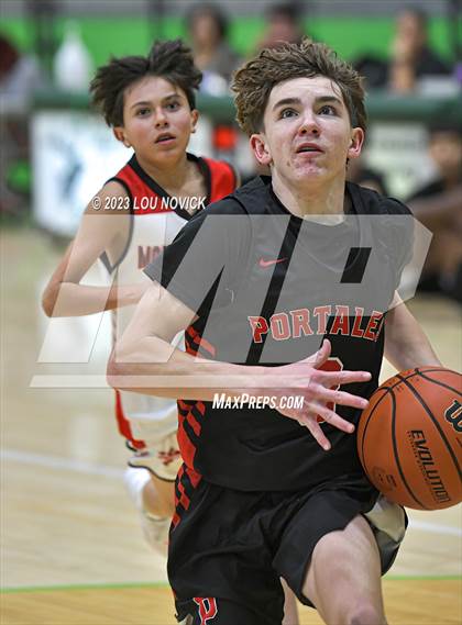 Thumbnail 1 in Portales @ Monte Del Sol Charter (Ben Lujan Tournament at Pojoaque Valley) photogallery.