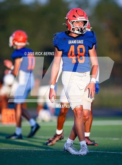 Thumbnail 2 in JV: Grand Oaks (blue) vs Conroe photogallery.