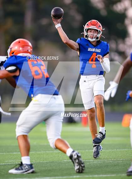 Thumbnail 2 in JV: Grand Oaks (blue) vs Conroe photogallery.