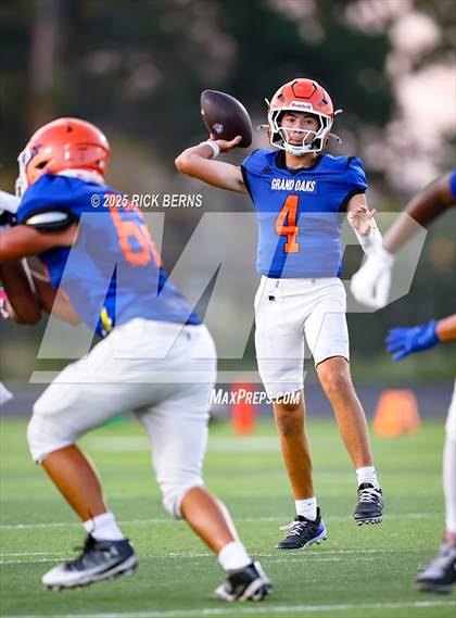 Thumbnail 1 in JV: Grand Oaks (blue) vs Conroe photogallery.