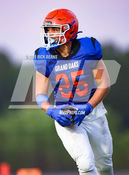 Thumbnail 2 in JV: Grand Oaks (blue) vs Conroe photogallery.