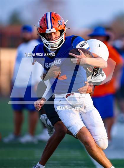 Thumbnail 2 in JV: Grand Oaks (blue) vs Conroe photogallery.