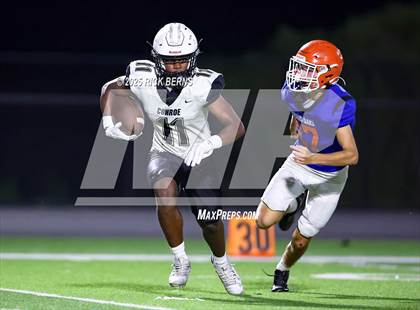 Thumbnail 1 in JV: Grand Oaks (blue) vs Conroe photogallery.