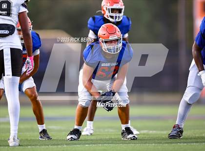 Thumbnail 2 in JV: Grand Oaks (blue) vs Conroe photogallery.