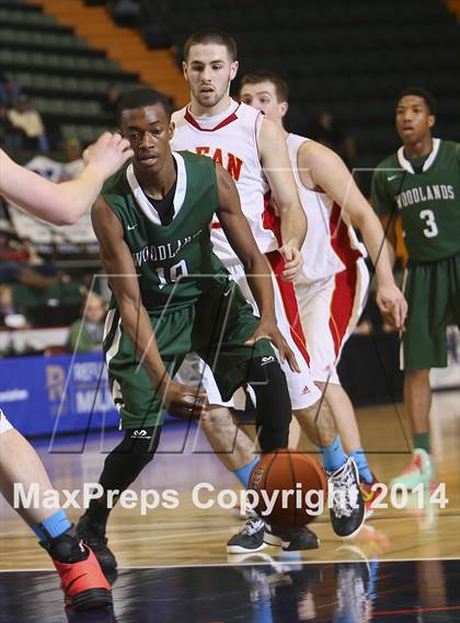 Thumbnail 3 in Woodlands vs. Olean (NYSPHSAA Class B Semifinal) photogallery.