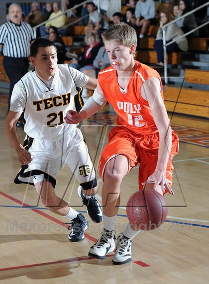 Thumbnail 3 in Polytechnic vs. Bosco Tech (San Gabriel Tournament) photogallery.