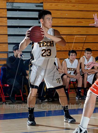 Thumbnail 3 in Polytechnic vs. Bosco Tech (San Gabriel Tournament) photogallery.