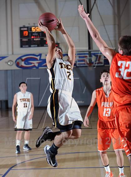 Thumbnail 3 in Polytechnic vs. Bosco Tech (San Gabriel Tournament) photogallery.