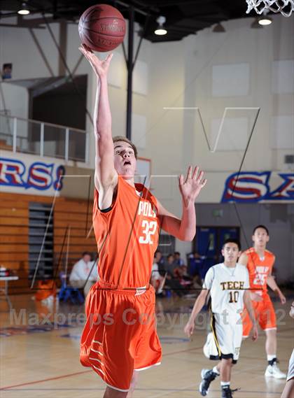 Thumbnail 3 in Polytechnic vs. Bosco Tech (San Gabriel Tournament) photogallery.