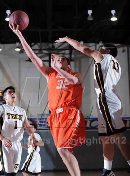 Thumbnail 2 in Polytechnic vs. Bosco Tech (San Gabriel Tournament) photogallery.