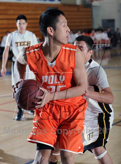 Thumbnail 1 in Polytechnic vs. Bosco Tech (San Gabriel Tournament) photogallery.