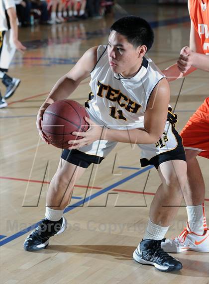 Thumbnail 2 in Polytechnic vs. Bosco Tech (San Gabriel Tournament) photogallery.