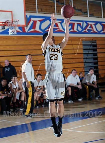 Thumbnail 2 in Polytechnic vs. Bosco Tech (San Gabriel Tournament) photogallery.
