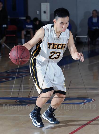 Thumbnail 2 in Polytechnic vs. Bosco Tech (San Gabriel Tournament) photogallery.