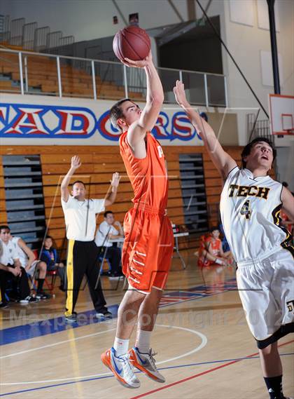 Thumbnail 3 in Polytechnic vs. Bosco Tech (San Gabriel Tournament) photogallery.