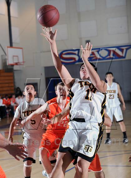 Thumbnail 1 in Polytechnic vs. Bosco Tech (San Gabriel Tournament) photogallery.